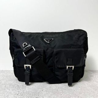 PRADA - 【美品】プラダ【PRADA】Re-Nylon x サフィアーノレザー PRADA - 【美品】プラダ【PRADA】Re-Nylon x サフィアーノレザー