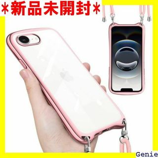 iPhone16e 用 ケース クリア ショルダー ス 1 ローズゴールド 47(その他)