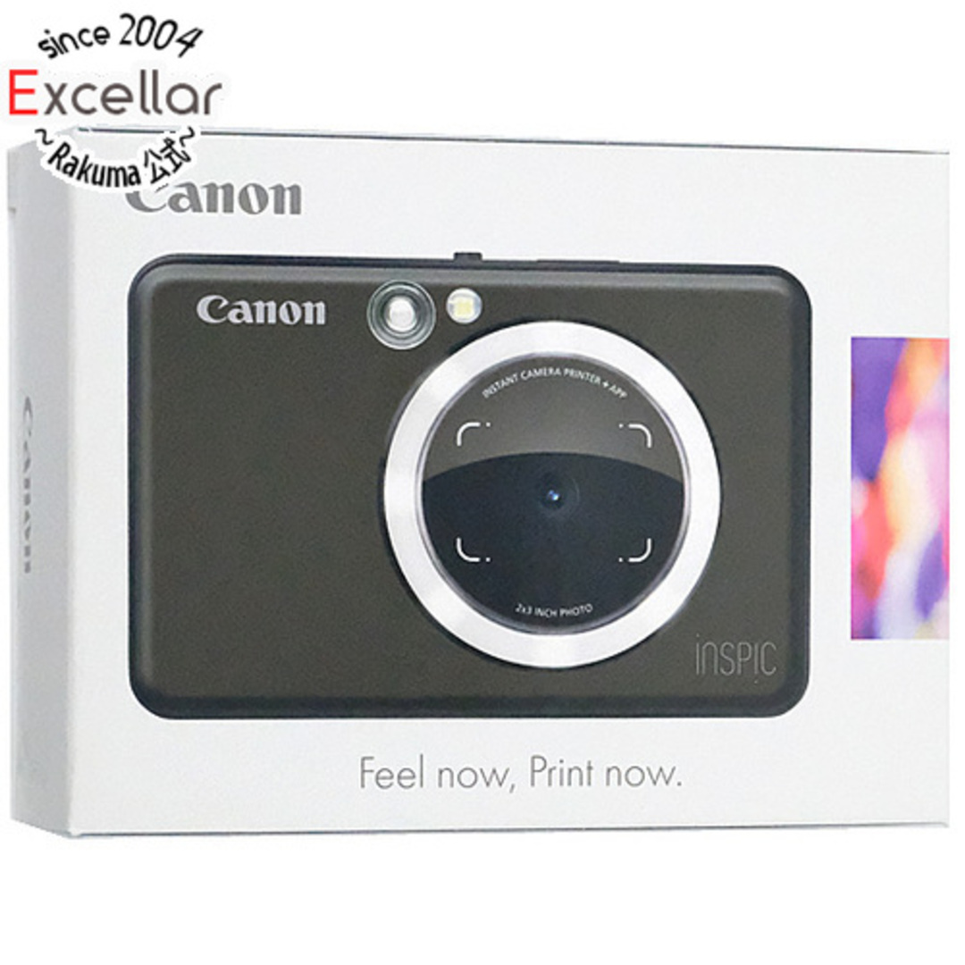Canon(キヤノン)のCanon カメラ付きミニフォトプリンター iNSPiC ZV-123-MBK マットブラック スマホ/家電/カメラのPC/タブレット(PC周辺機器)の商品写真