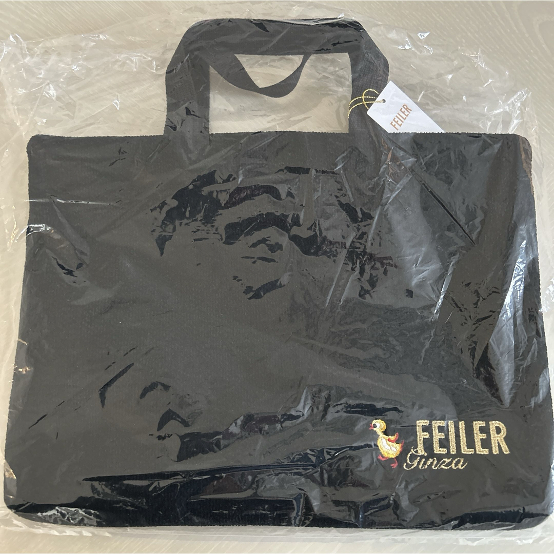 FEILER - フェイラー 銀座本店限定 バッグ ブラックの通販 by FEILER - フェイラー 銀座本店限定 バッグ ブラックの通販 by