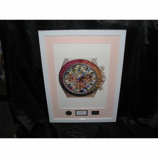 DEATH NYC ZQ32　 額付き、サイン、保証書、 オフィシャルから(版画)