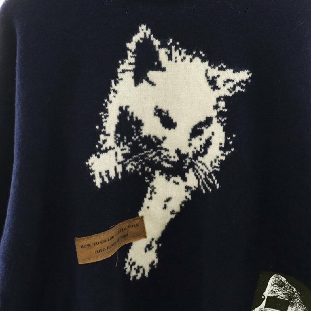 UNDERCOVER - アンダーカバー 24AW JQ&PatchPOニット CAT UNDERCOVER - アンダーカバー 24AW JQ&PatchPOニット CAT