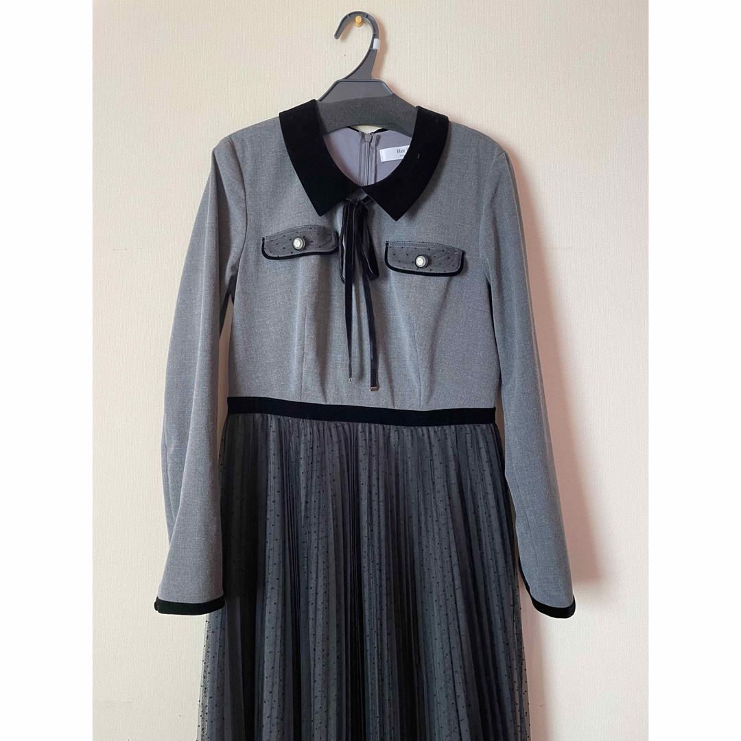 Her lip to - Herlipto Garnier Pleated Dress ハーリップトゥの Her lip to - Herlipto Garnier Pleated Dress ハーリップトゥの