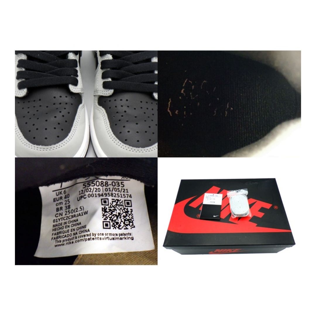 NIKE - ナイキ NIKE 【 AIR JORDAN 1 HIGH OG SHADOW 2.0 555088 NIKE - ナイキ NIKE 【 AIR JORDAN 1 HIGH OG SHADOW 2.0 555088