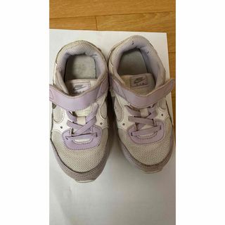 ナイキ(NIKE)の子供用　NIKE エアマックス キッズ スニーカー 紫 16㎝(スニーカー)