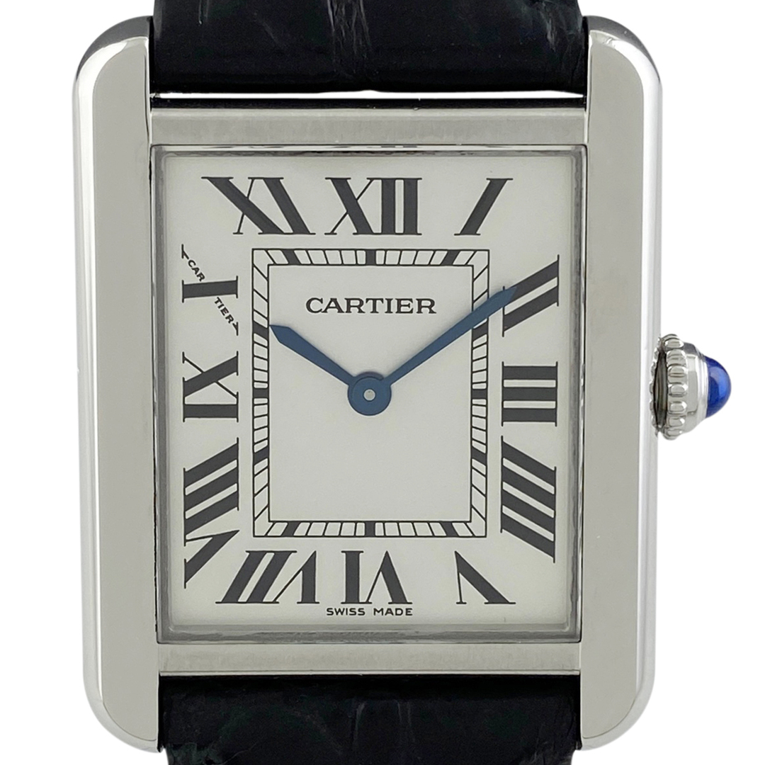 Cartier - カルティエ タンクソロ SM クォーツ レディース Cartier - カルティエ タンクソロ SM クォーツ レディース