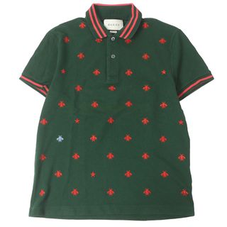 GUCCI - GUCCI グッチ キャット刺繍ワッペン付きスウェット半袖 GUCCI - GUCCI グッチ キャット刺繍ワッペン付きスウェット半袖