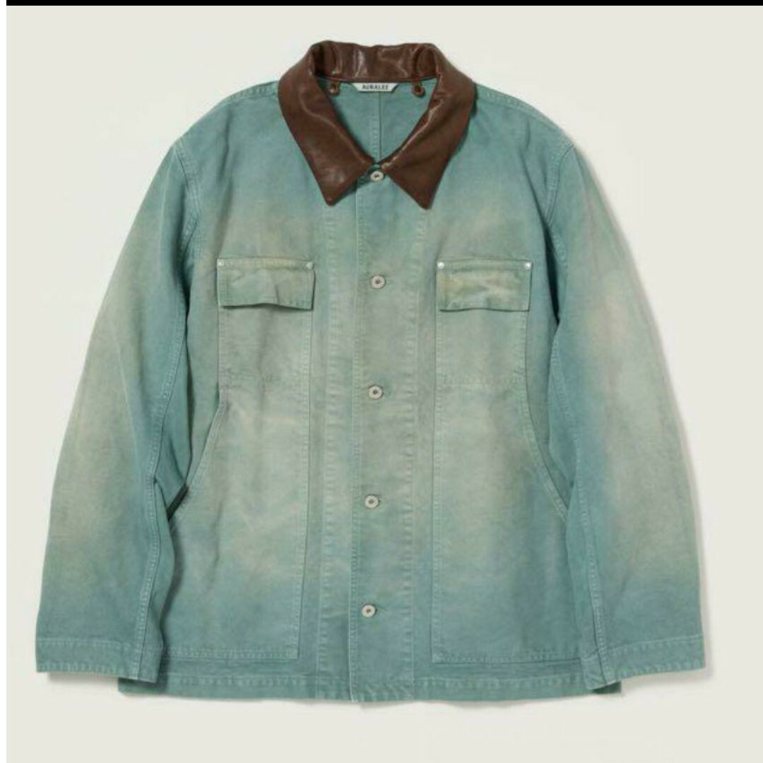 AURALEE - AURALEE ORGANIC COTTON DUCK BLOUSON 1の通販 by KOB AURALEE - AURALEE ORGANIC COTTON DUCK BLOUSON 1の通販 by KOB