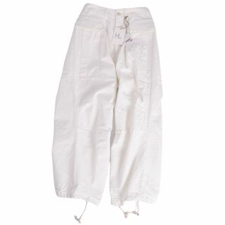 未使用 ヘリル HERILL 2023 Nepdenim M44 Trousers ロングパンツ カーゴパンツ コットン ボトムス レディース 36 白(その他)