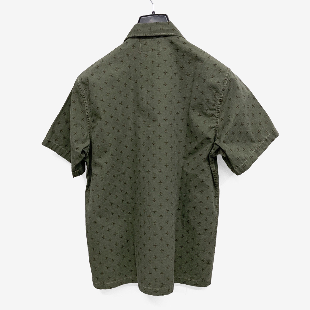 RRL - 24FW 新品 RRL 限定 プリント リップストップ シャツ 半袖 RRL - 24FW 新品 RRL 限定 プリント リップストップ シャツ 半袖