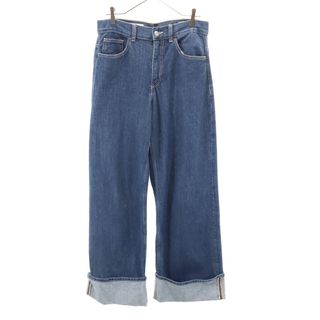 ZARA - ZARA ウォッシュド加工プリントバギーフィットジーンズ ZARA - ZARA ウォッシュド加工プリントバギーフィットジーンズ