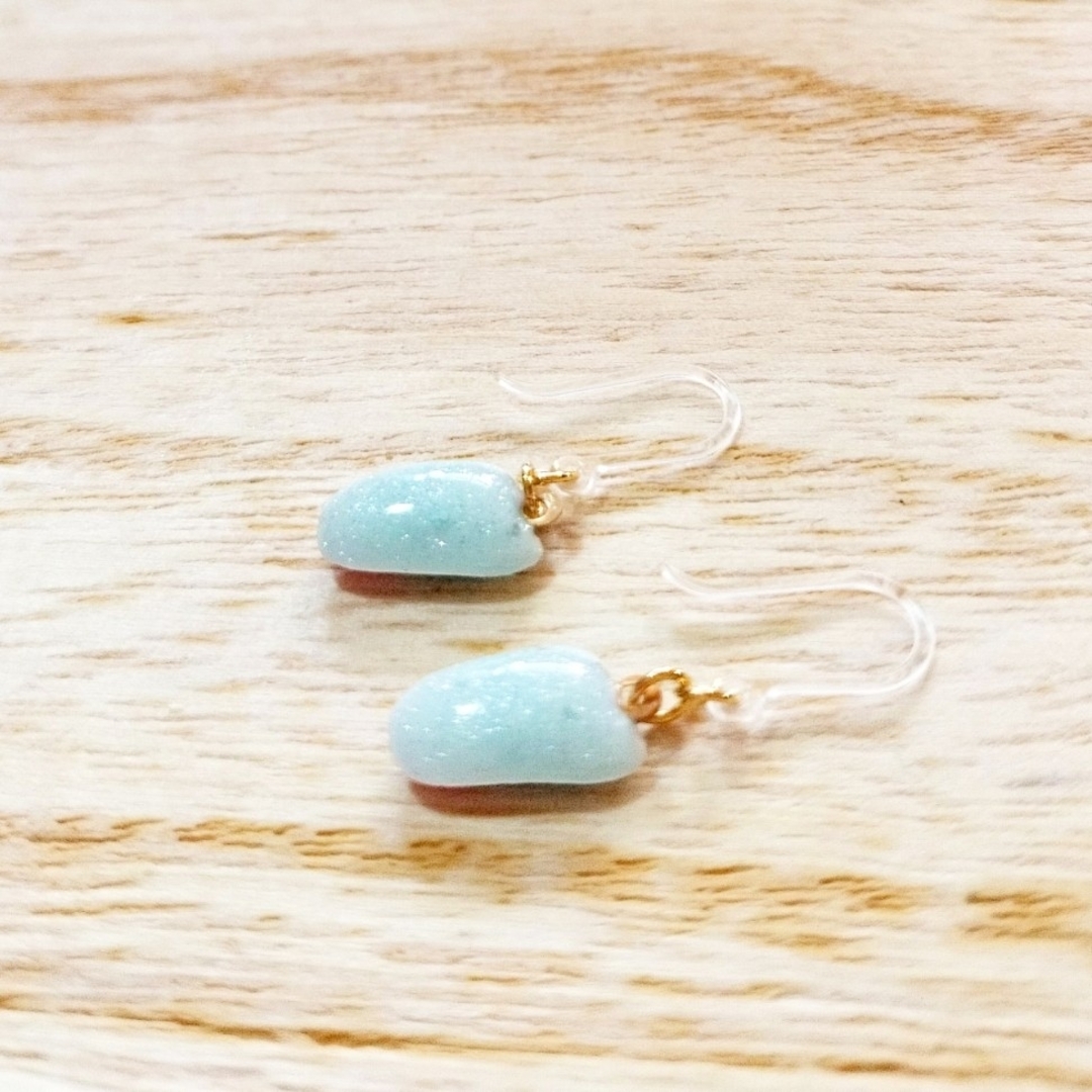 No.2441 サボテンのピアス☆ ハンドメイドのアクセサリー(ピアス)の商品写真