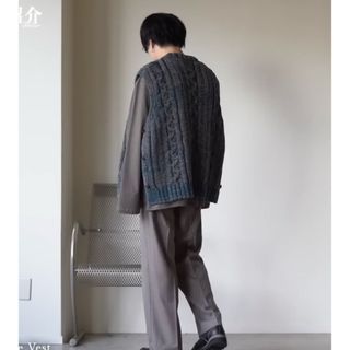 YOKE - YOKE 7G ALPACA WOOL KNITの通販 by しーま's shop YOKE - YOKE 7G ALPACA WOOL KNITの通販 by しーま's shop