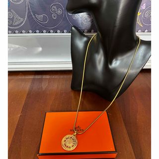 HERMES - 新品 エルメス ペンダント ミニマイヨンPM ネックレス HERMES - 新品 エルメス ペンダント ミニマイヨンPM ネックレス