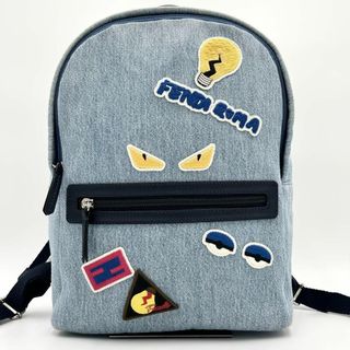 FENDI - フェンディ モンスターリュック ブラック ユニセックス FENDI - フェンディ モンスターリュック ブラック ユニセックス