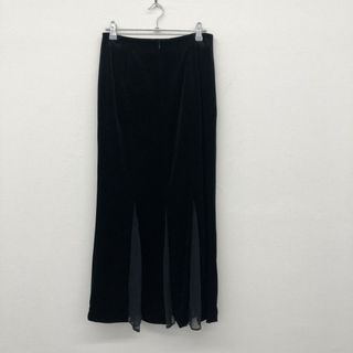 【RITUKOSIRAHAMA】リツコシラハマ　黒系　1　ロングスカート　無地　シンプル　ボトムス(ロングスカート)