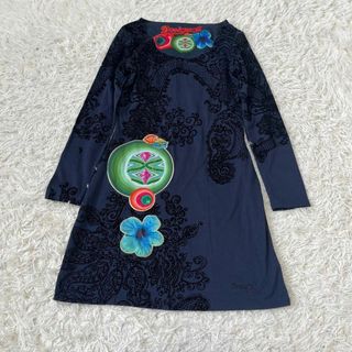 DESIGUAL - 新品 未使用 ドットデザイン ワンピース デシグアル DESIGUAL - 新品 未使用 ドットデザイン ワンピース デシグアル
