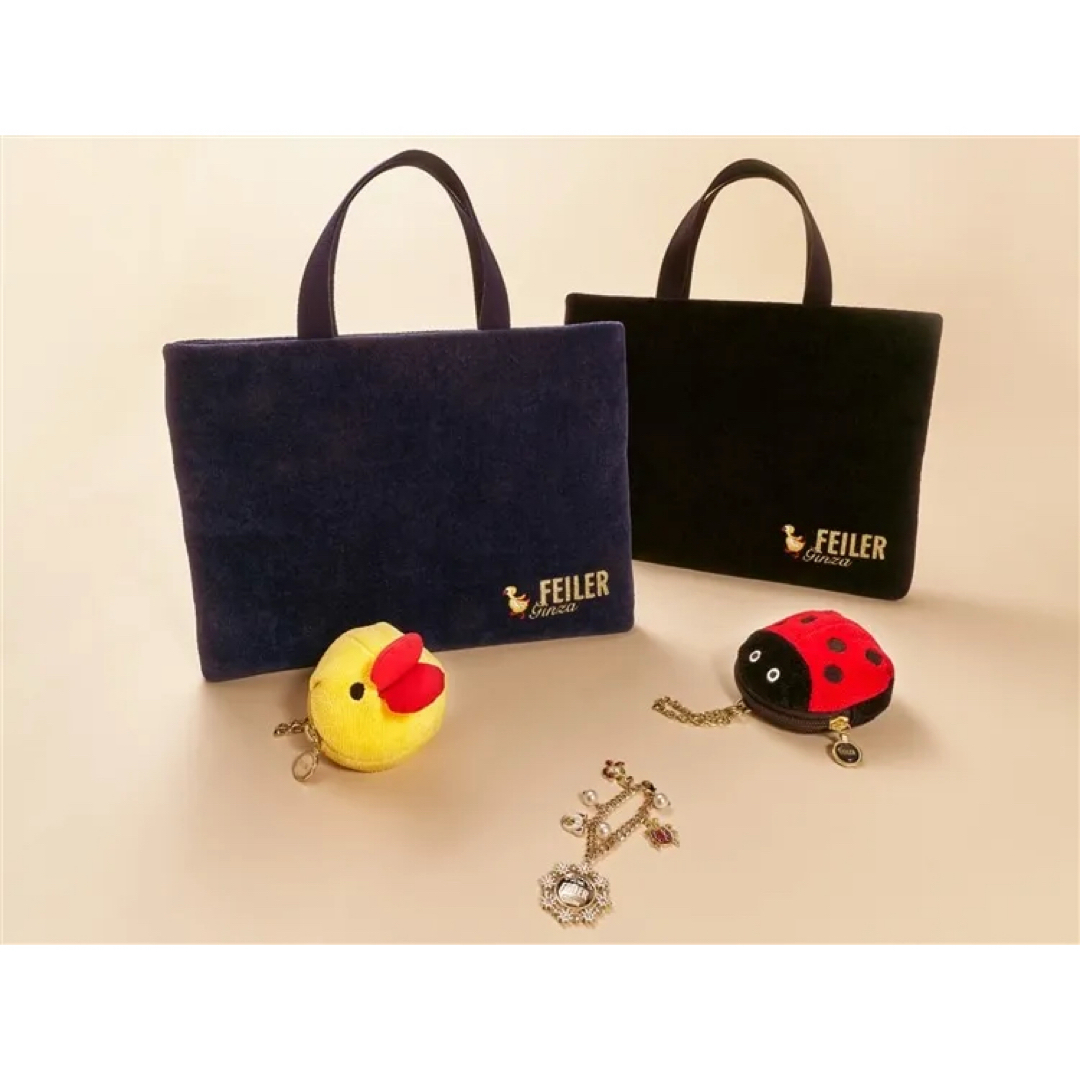 FEILER - 銀座本店限定*フェイラー 10周年記念トートバッグの FEILER - 銀座本店限定*フェイラー 10周年記念トートバッグの
