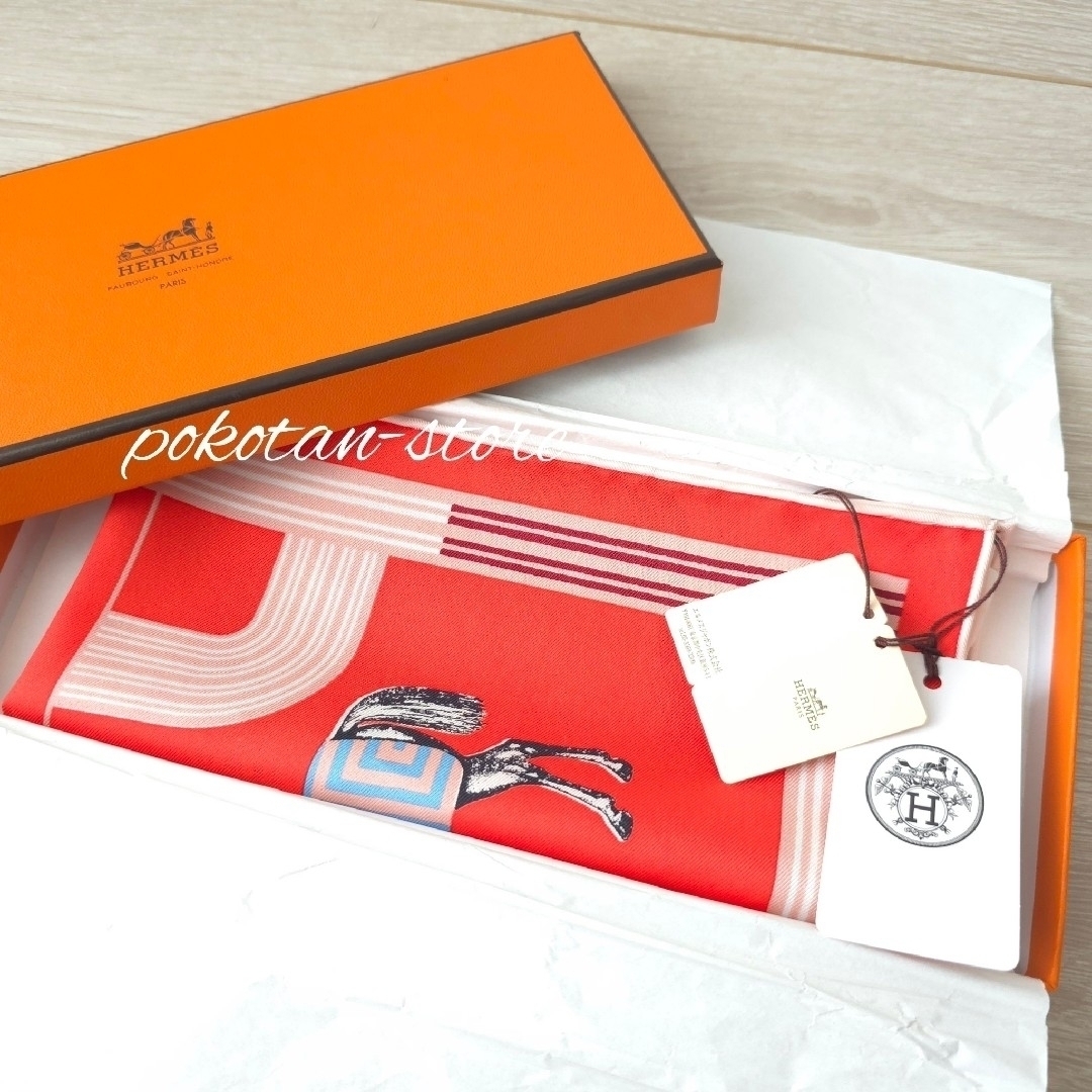 HERMES - 未使用【エルメス】カレ ガヴロッシュ ガルド・ローブ HERMES - 未使用【エルメス】カレ ガヴロッシュ ガルド・ローブ