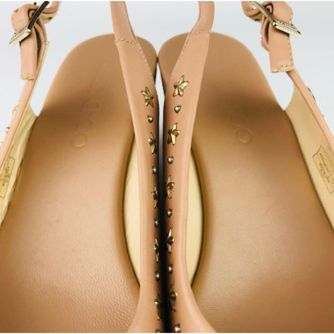 JIMMY CHOO - 新品未使用☆ジミーチュウ・レザー スタースタッズ JIMMY CHOO - 新品未使用☆ジミーチュウ・レザー スタースタッズ