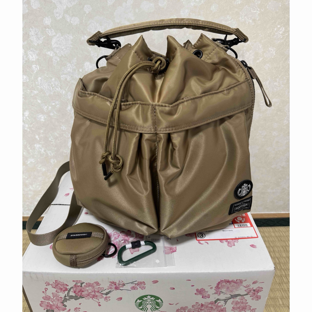 Starbucks - スターバックスPORTER 2WAYツールバッグ ラテ Starbucks - スターバックスPORTER 2WAYツールバッグ ラテ