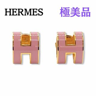 HERMES - 未使用品HERMES新作ピアスノワールゴールドシェーヌ HERMES - 未使用品HERMES新作ピアスノワールゴールドシェーヌ