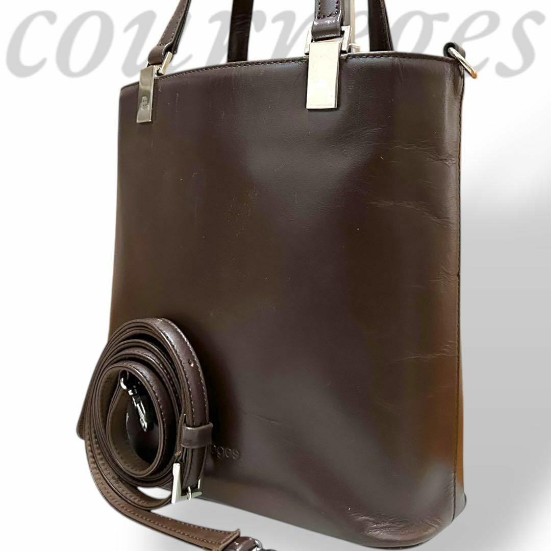 Courreges - 美品 クレージュ 2way ショルダーバッグ Courreges - 美品 クレージュ 2way ショルダーバッグ