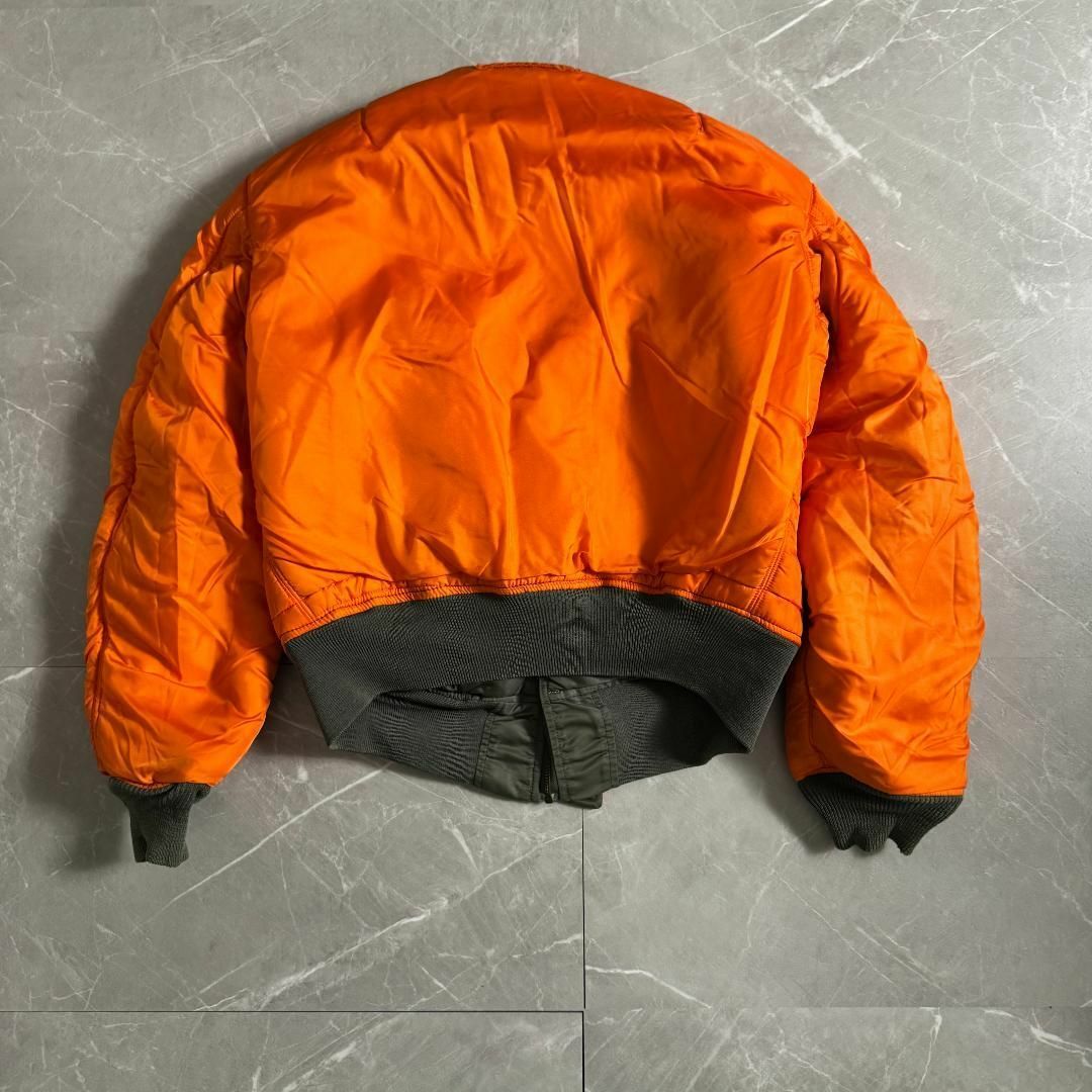 ALPHA INDUSTRIES - 希少 アルファ MA-1 68年復刻 USA製 Mサイズ ALPHA INDUSTRIES - 希少 アルファ MA-1 68年復刻 USA製 Mサイズ