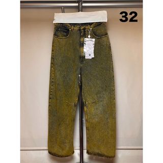 MM6 - 新品 32 MM6マルジェラ 24aw コーティング加工ワイド MM6 - 新品 32 MM6マルジェラ 24aw コーティング加工ワイド
