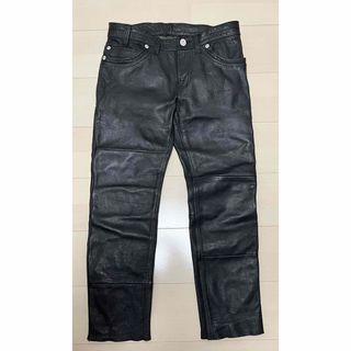 Levi's - リーバイス 革パン レザーパンツ W32の通販 by Levi's - リーバイス 革パン レザーパンツ W32の通販 by