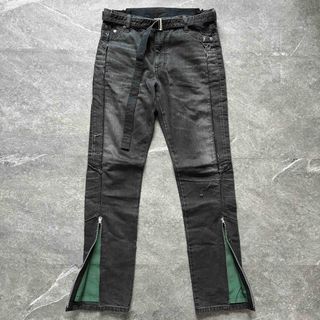 sacai - 本物 コレクションモデル サカイ ベルト付き リメイク sacai - 本物 コレクションモデル サカイ ベルト付き リメイク