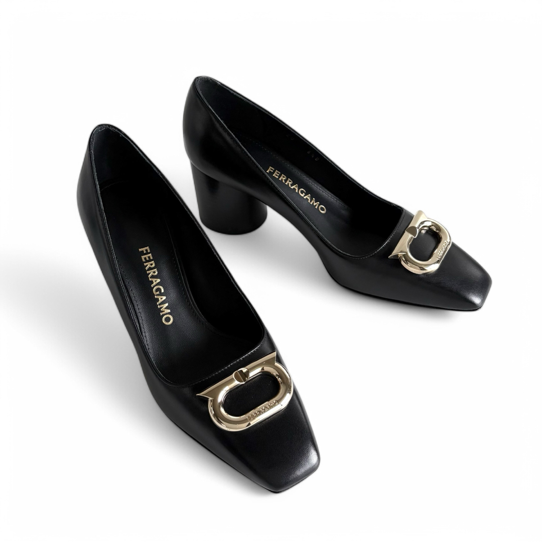 Salvatore Ferragamo - 未使用 FERRAGAMO PANIA パンプス 6.5 Salvatore Ferragamo - 未使用 FERRAGAMO PANIA パンプス 6.5
