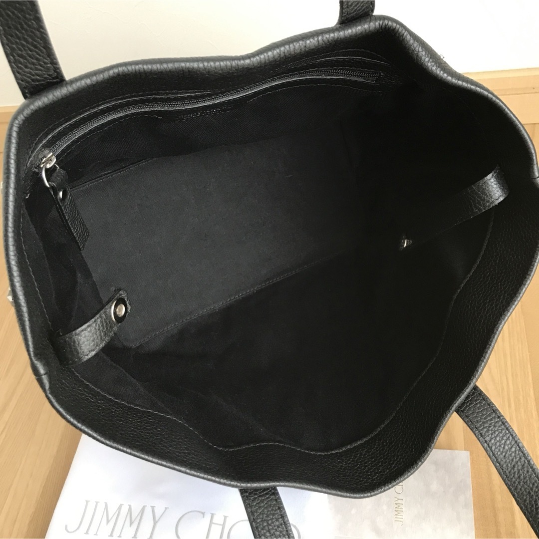 JIMMY CHOO - 極美品 ジミーチュウ トートバッグ ハンドバッグ JIMMY CHOO - 極美品 ジミーチュウ トートバッグ ハンドバッグ