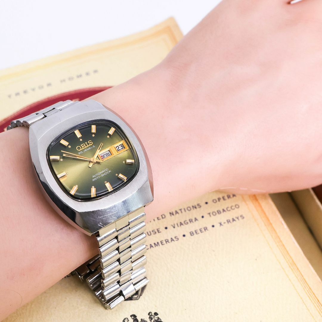 ORIS - 稼働 ORIS 腕時計 自動巻き 機械式 アンティーク ORIS - 稼働 ORIS 腕時計 自動巻き 機械式 アンティーク