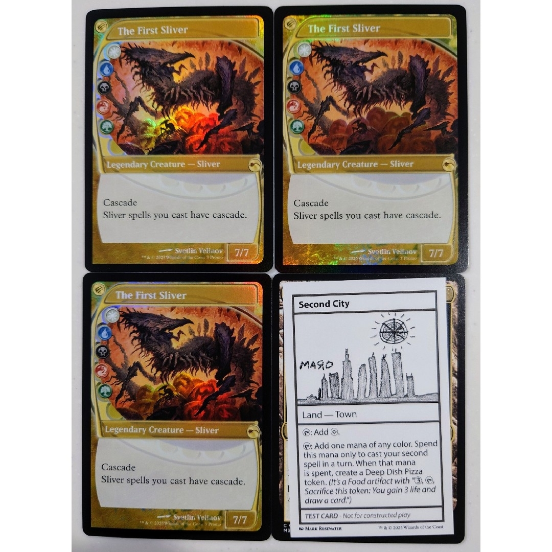 マジック:ザ・ギャザリング(マジックザギャザリング)のMTG 初祖スリヴァー/The First Sliver Foil 未来予知 エンタメ/ホビーのトレーディングカード(シングルカード)の商品写真