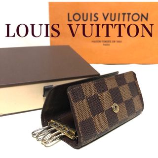 LOUIS VUITTON - LOUIS VUITTON キーケース4連/ミュルティクレ LOUIS VUITTON - LOUIS VUITTON キーケース4連/ミュルティクレ