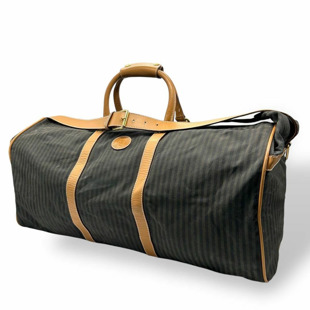 FENDI - 良品 882 フェンディ ボストンバッグ 2way ペカン FENDI - 良品 882 フェンディ ボストンバッグ 2way ペカン