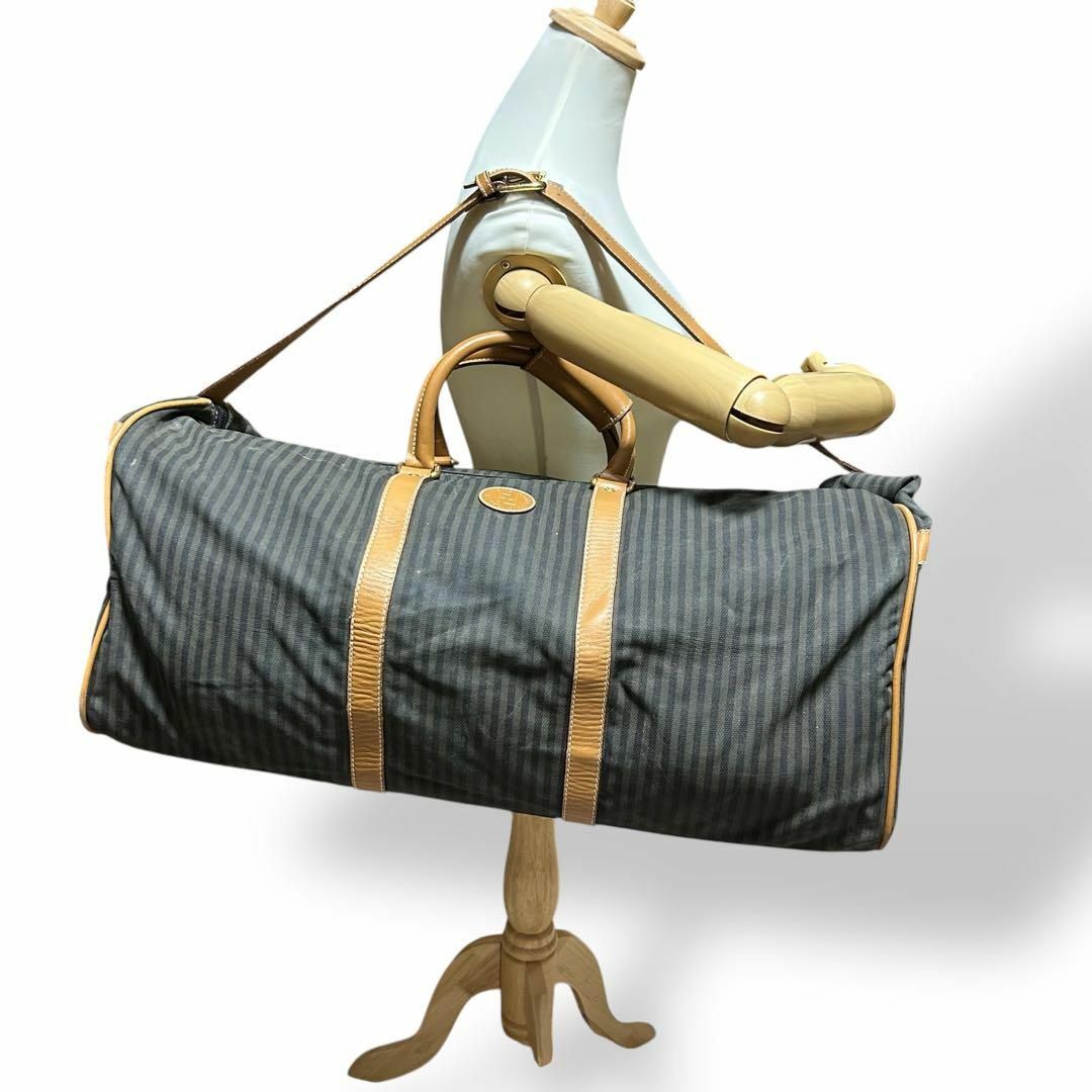 FENDI - 良品 882 フェンディ ボストンバッグ 2way ペカン FENDI - 良品 882 フェンディ ボストンバッグ 2way ペカン