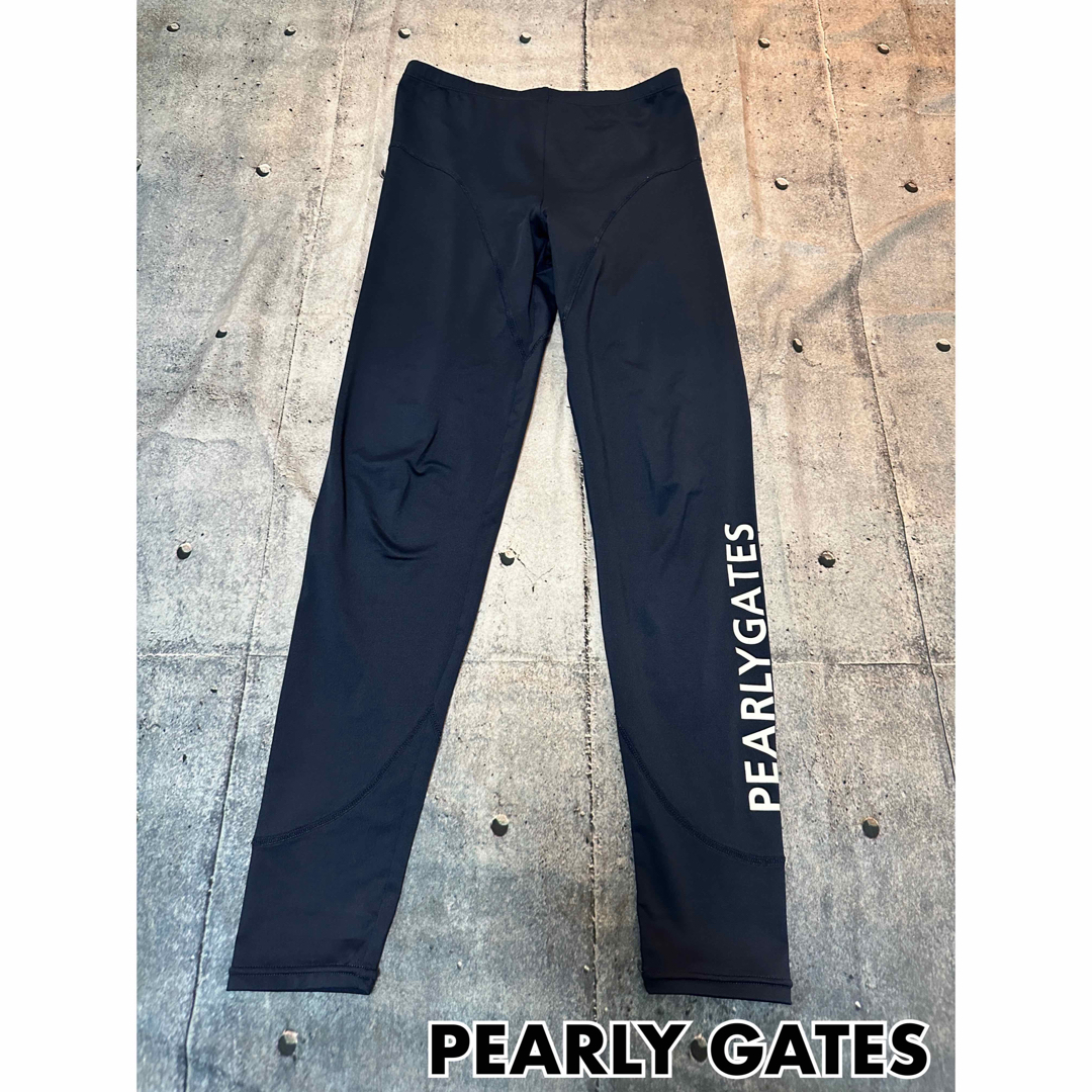 PEARLY GATES - パーリーゲイツ レギンス レディース ネイビー PEARLY GATES - パーリーゲイツ レギンス レディース ネイビー