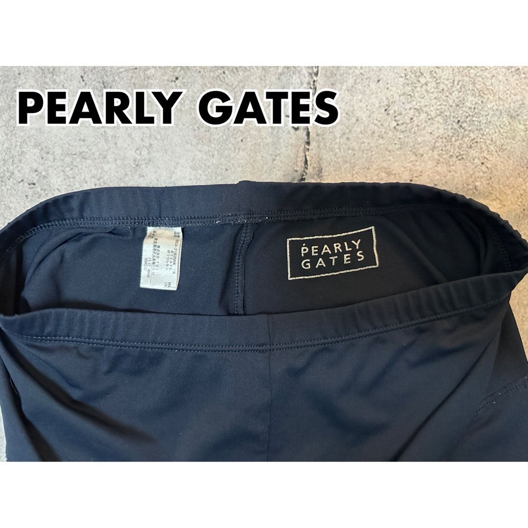 PEARLY GATES - パーリーゲイツ レギンス レディース ネイビー PEARLY GATES - パーリーゲイツ レギンス レディース ネイビー