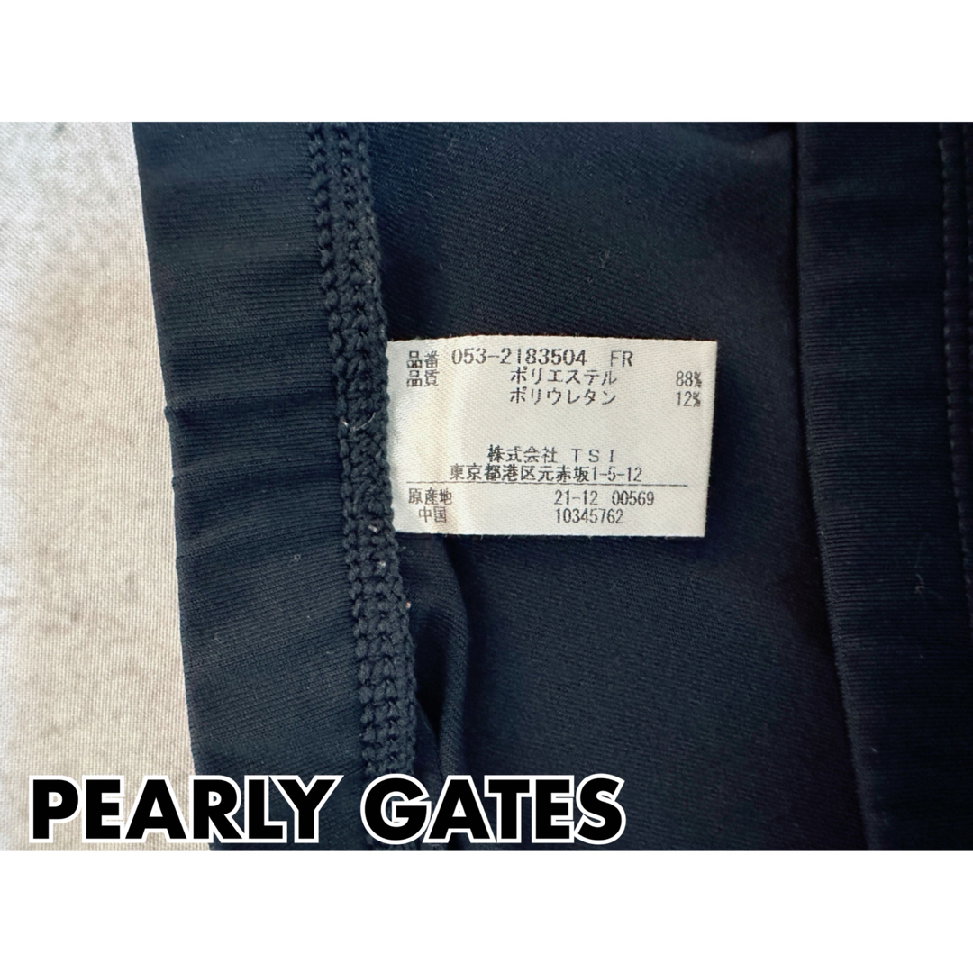 PEARLY GATES - パーリーゲイツ レギンス レディース ネイビー PEARLY GATES - パーリーゲイツ レギンス レディース ネイビー