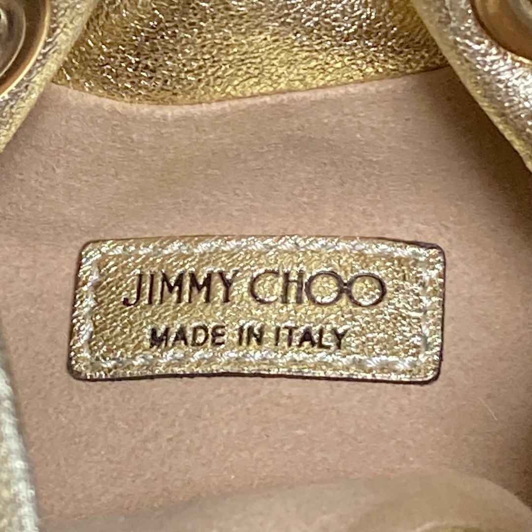 JIMMY CHOO - 美品 ジミーチュウ ボンボン マイクロ スター JIMMY CHOO - 美品 ジミーチュウ ボンボン マイクロ スター