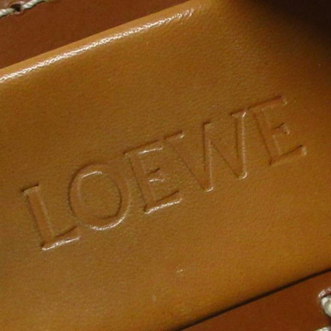 LOEWE - LOEWE(ロエベ) サンダル 36 レディース - アイボリー LOEWE - LOEWE(ロエベ) サンダル 36 レディース - アイボリー