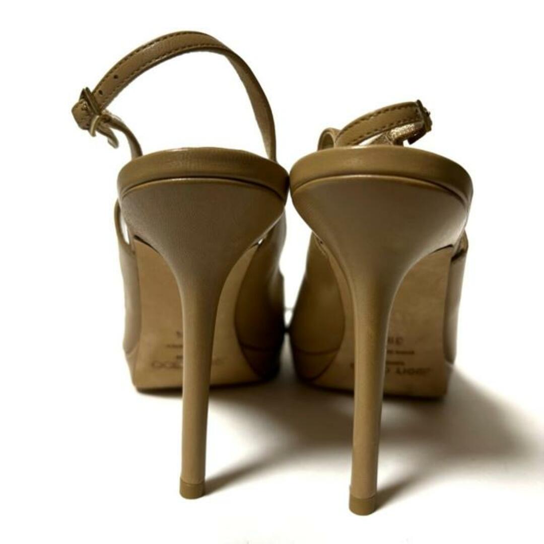 JIMMY CHOO - JIMMY CHOO(ジミーチュウ) サンダル 39 1/2 JIMMY CHOO - JIMMY CHOO(ジミーチュウ) サンダル 39 1/2