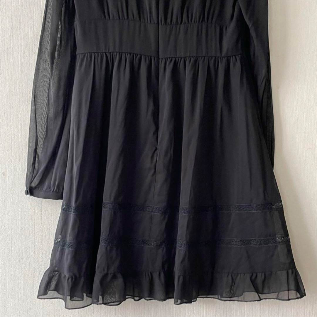 RED VALENTINO - RED VALENTINO シルク ストレッチ シアー RED VALENTINO - RED VALENTINO シルク ストレッチ シアー