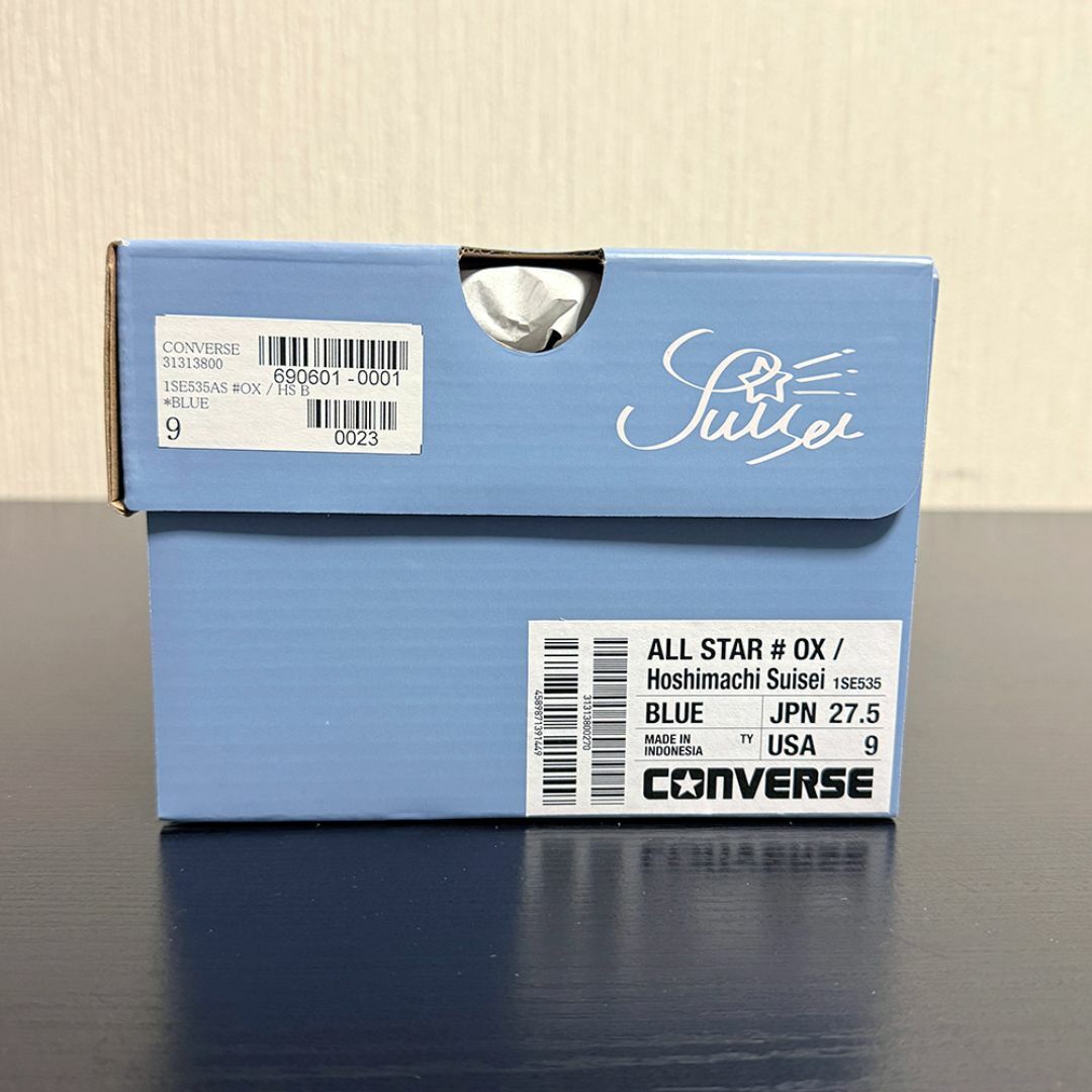 CONVERSE - 27.5cm 星街すいせい CONVERSE コンバース ALLSTAR CONVERSE - 27.5cm 星街すいせい CONVERSE コンバース ALLSTAR