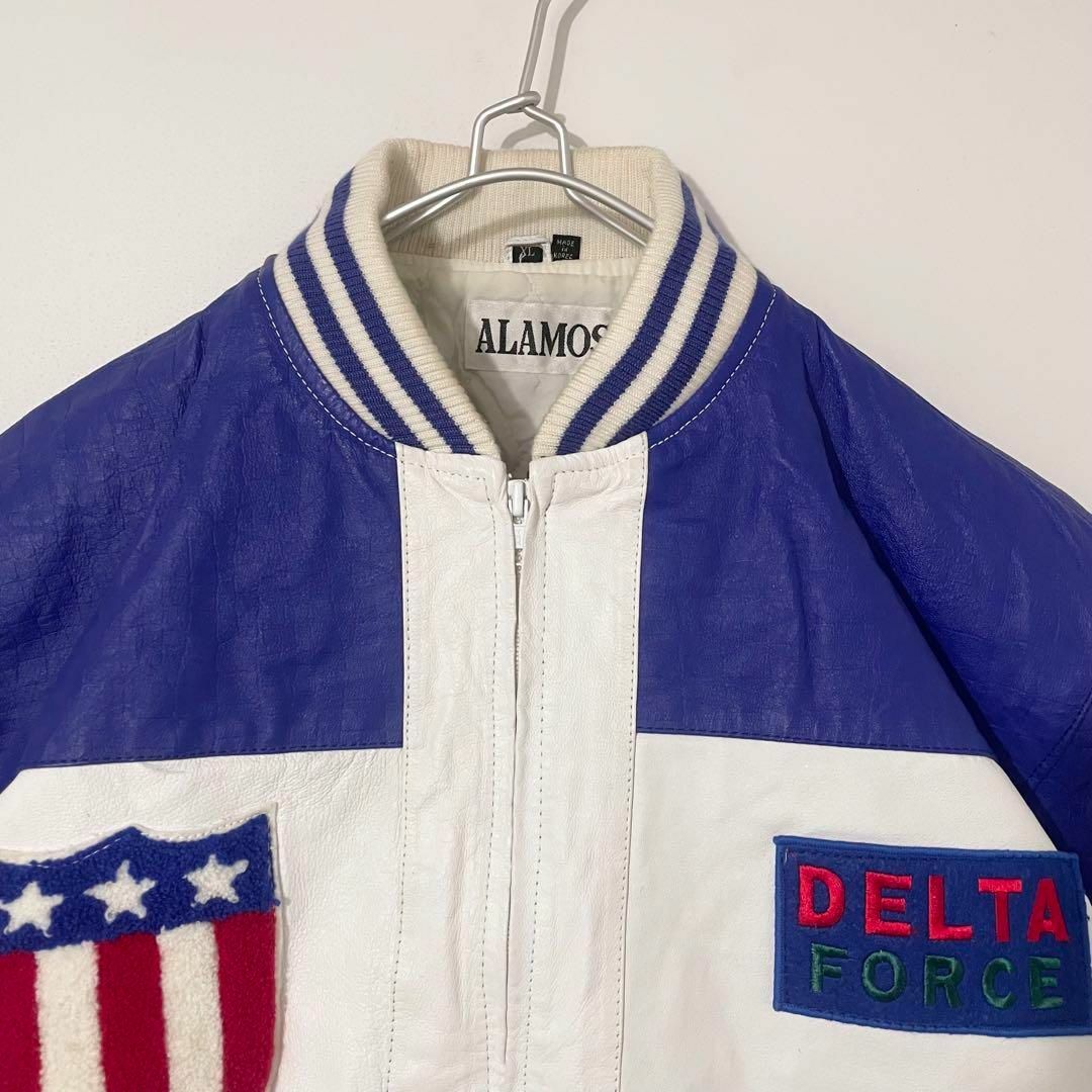 VINTAGE - Vintage 米軍 Delta Forceレザー ジャケット アメリカ VINTAGE - Vintage 米軍 Delta Forceレザー ジャケット アメリカ