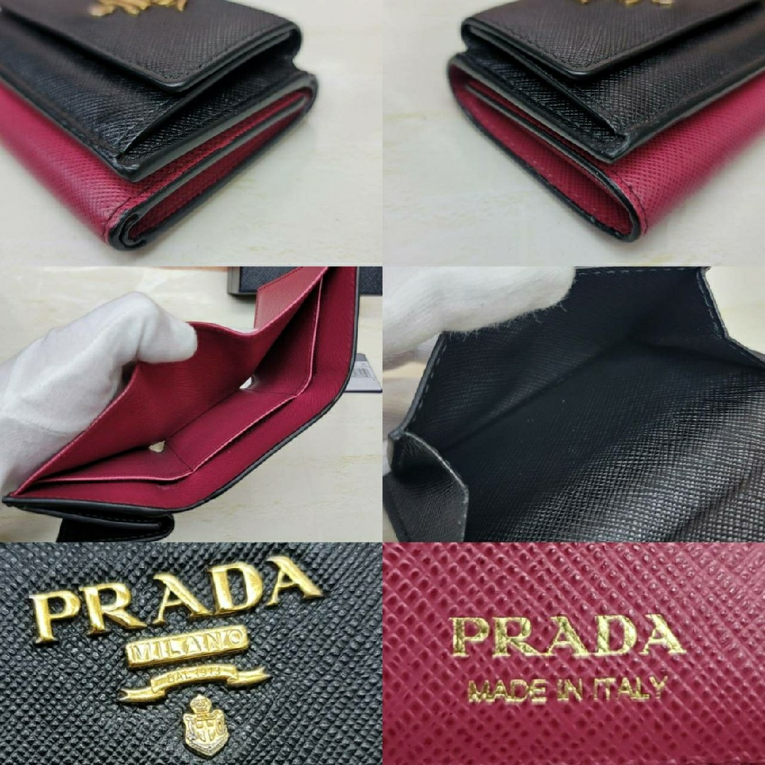 PRADA - 希少 美品PRADA☆鑑定済☆サフィアーノ1MH021 バイ PRADA - 希少 美品PRADA☆鑑定済☆サフィアーノ1MH021 バイ