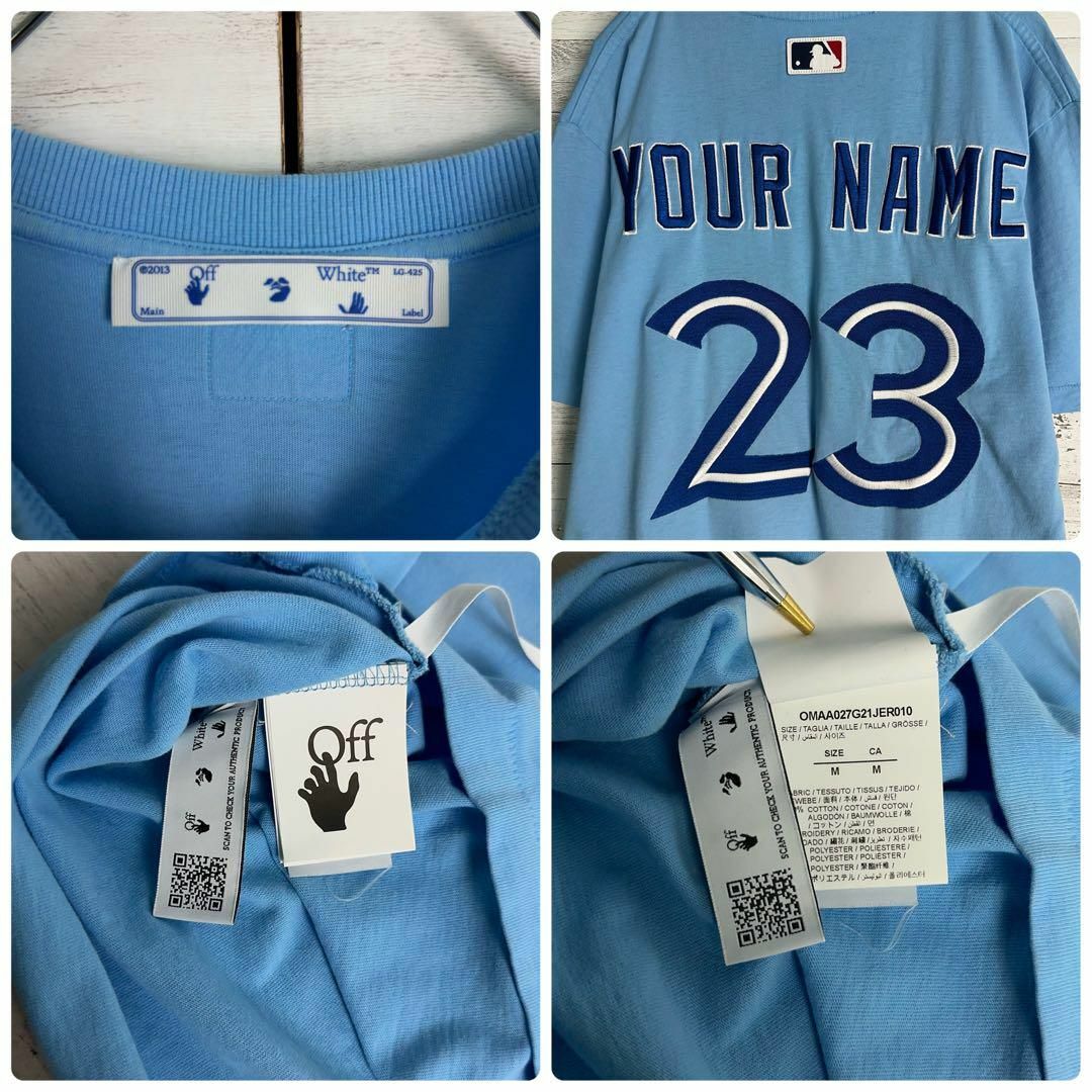 Off-White - 9842【QR正規品確認済み】オフホワイト×MLB☆限定 Off-White - 9842【QR正規品確認済み】オフホワイト×MLB☆限定