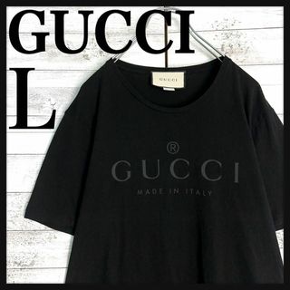 GUCCI(Tシャツ/カットソー(半袖/袖なし) ・ ブラック/黒色系 GUCCI(Tシャツ/カットソー(半袖/袖なし) ・ ブラック/黒色系
